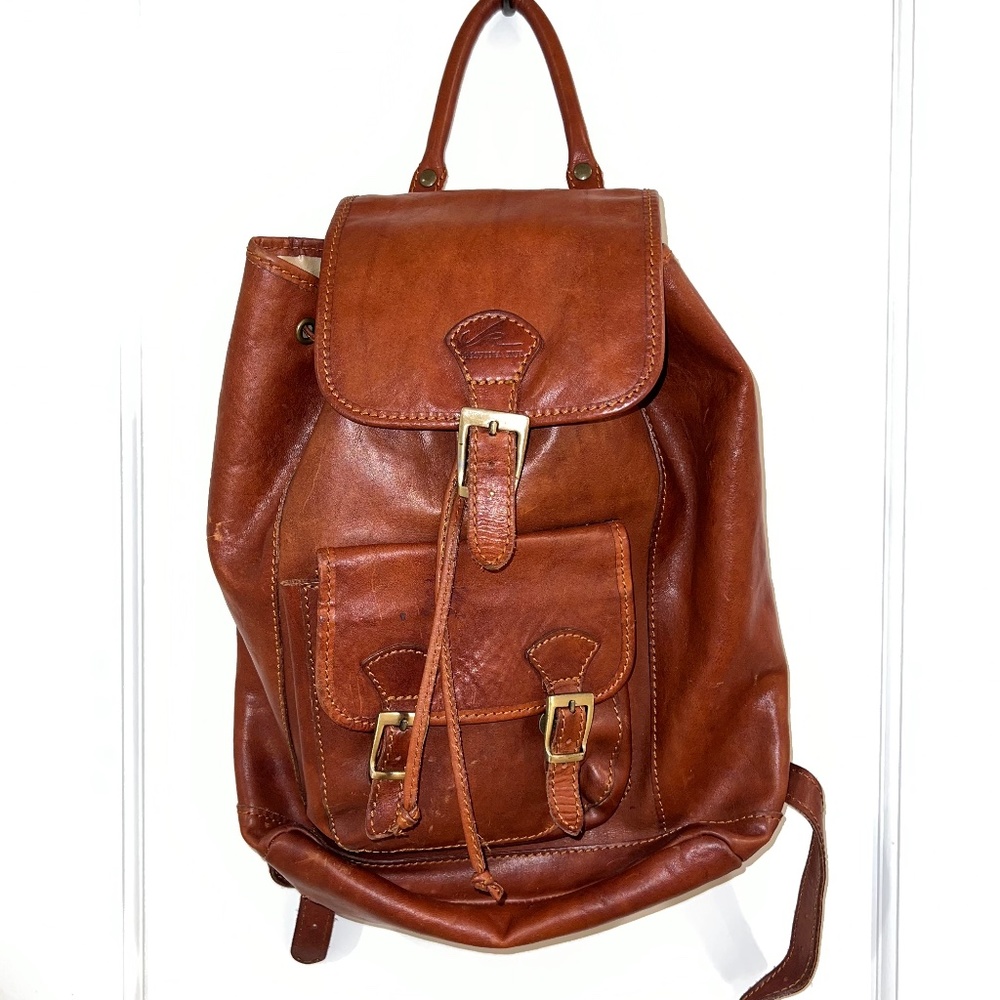 Italian Leather Backpack